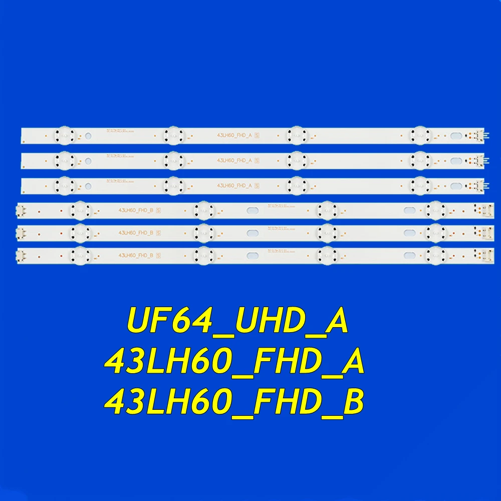 LED-Streifen für 43 lh6000 43 lh6600 43 lh600v 43 uf6300 43 uf6400 43 uf6700 43 uh6100 43 uh6200 43 lh6020 43 lh6040 43 lh6420 uf64 _ uhd _ a