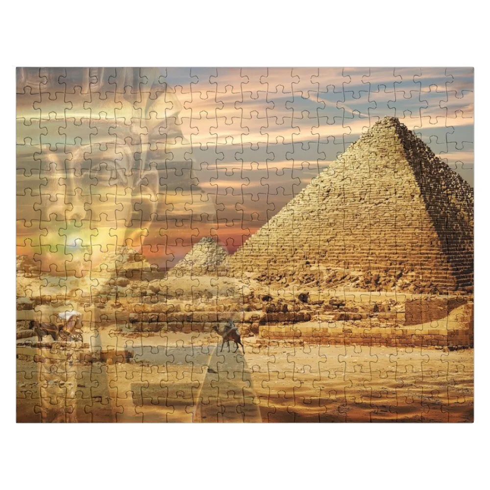 Egypte Piramide Farao Puzzel Kerstcadeaus Gepersonaliseerde Puzzel Gepersonaliseerde Kids Geschenken