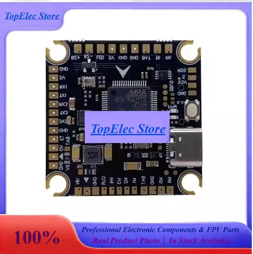 TopessDiatone MAMBA F405 MK2 F405 MK2 Betaflight Flight Controller W/ F50A 50A 3-6S DSHOT600 ESC For FPV Racing Drone RC Models