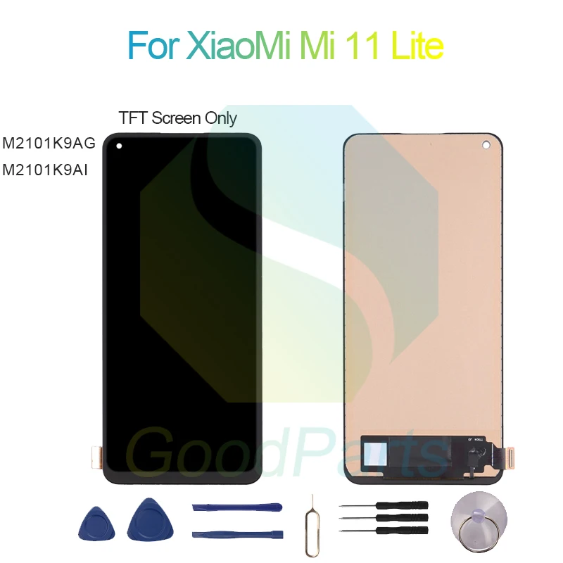 For XiaoMi Mi 11 Lite LCD Display Screen 6.55