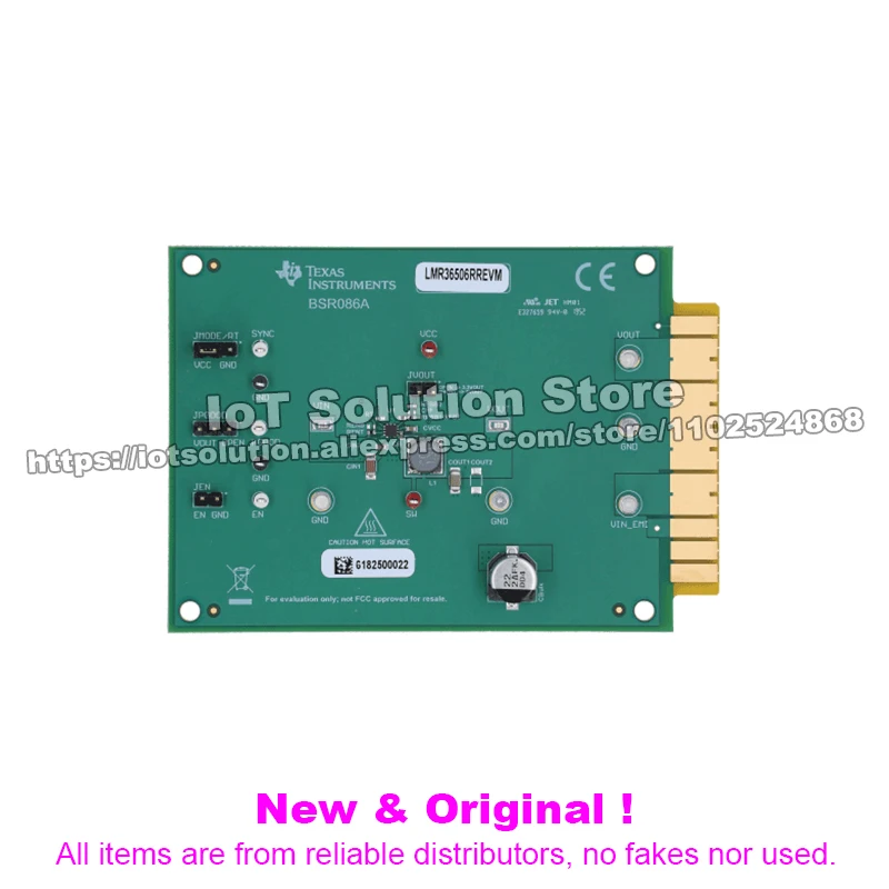 LMR36506RREVM 3-V to 65-V, 0.6-A ultra-small synchronous buck converter evaluation module