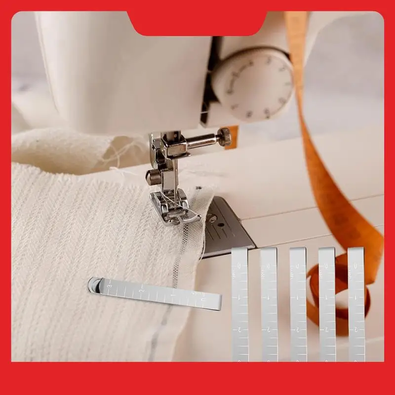 40Pieces Sewing Clips Set,Sewing Measuring Ruler Metal Hem Sewing Tools For Sewing Quilting Pins And Marking Accessories