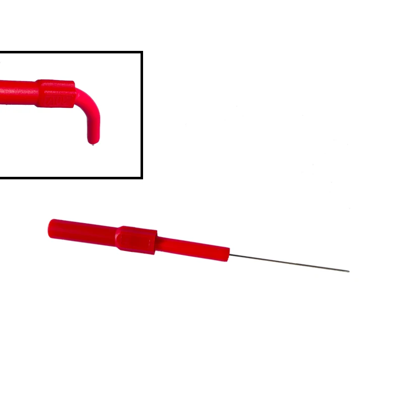 2 stücke Flexible Zurück Sonde Draht Brechen Kostenloser Test Rod Tip 4Mm Bananen Buchse Sicher Und Zerstörungsfreie Punktion – Detail 6