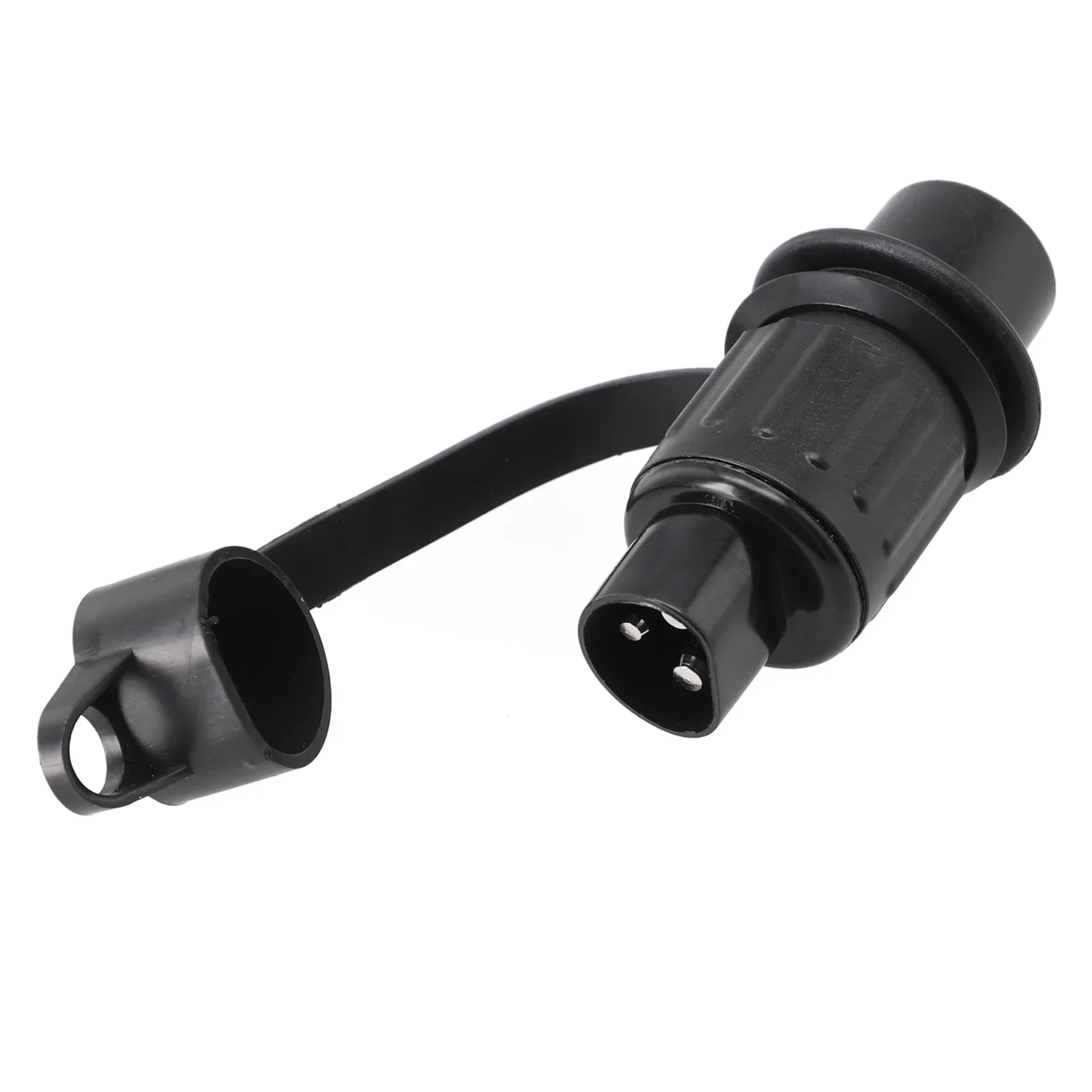 

12V 3Pins Electrical Cable Connector Plug Socket For Trailer Caravan Truck 3Pin Connects Tail, Brake, Reverse, Turn Signals