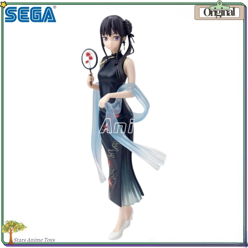 

Original SEGA Luminasta Lycoris Recoil Inoue Takina Cheongsam Costume Anime Handmade Model Collection Toy