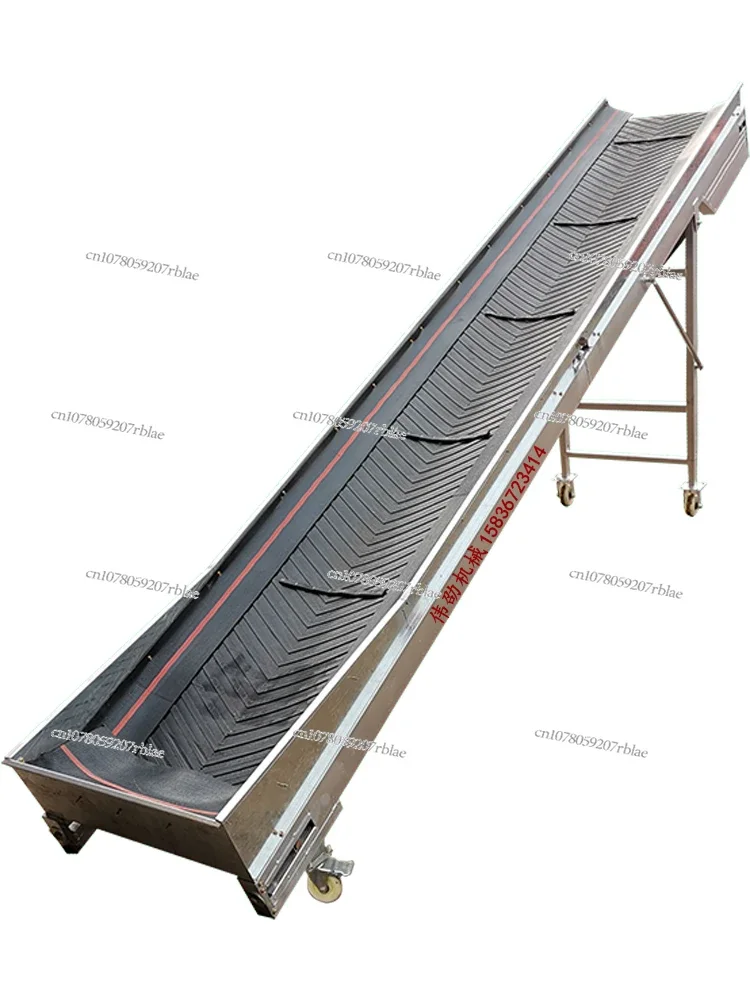 Conveyor Small Conveyor Charging Machine Folding Synchronous Assembly Line Electric Belt Grain Sandstone Conveyor