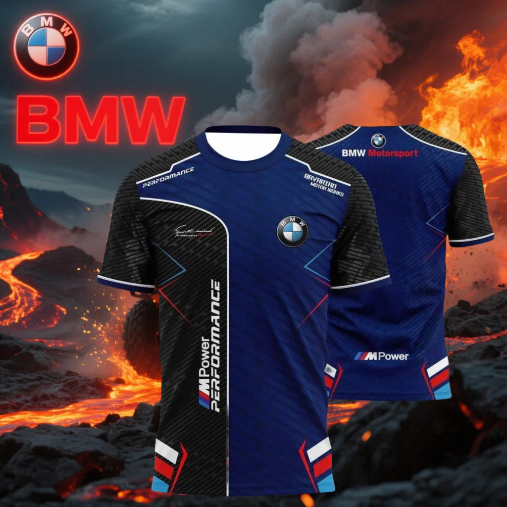 

Бренд BMW 202, летняя популярная мужская быстросохнущая футболка с короткими рукавами для гонок на мотоциклах, повседневная свободная модная дышащая футболка Y2K