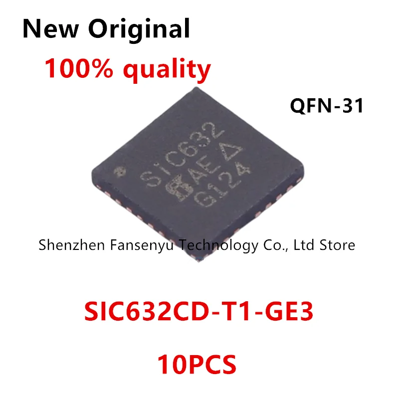 

(10piece)100% New SIC632CD-T1-GE3 SIC632CD SIC632 QFN-31