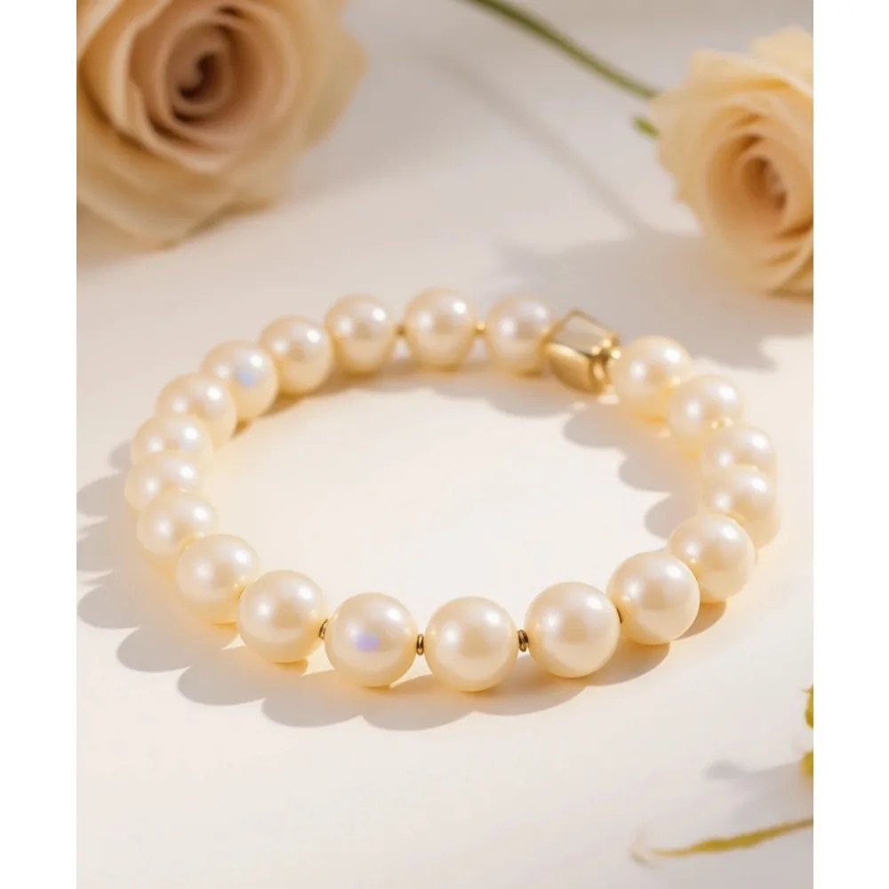 

Браслет-обмотка в стиле бохо из кожи с многослойными жемчужинами и кристаллами для женщин