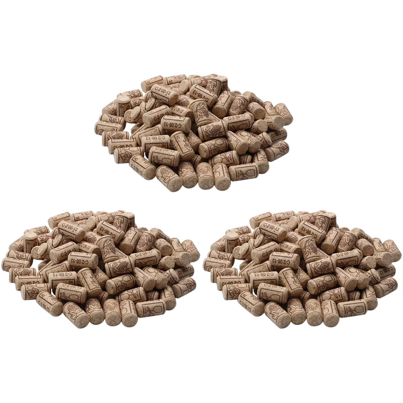 

HLZS-300Pcs Wine Cork Reusable Creative Functional Portable Sealing Wine Cork Wine Bottle Cover For Bottles Wine