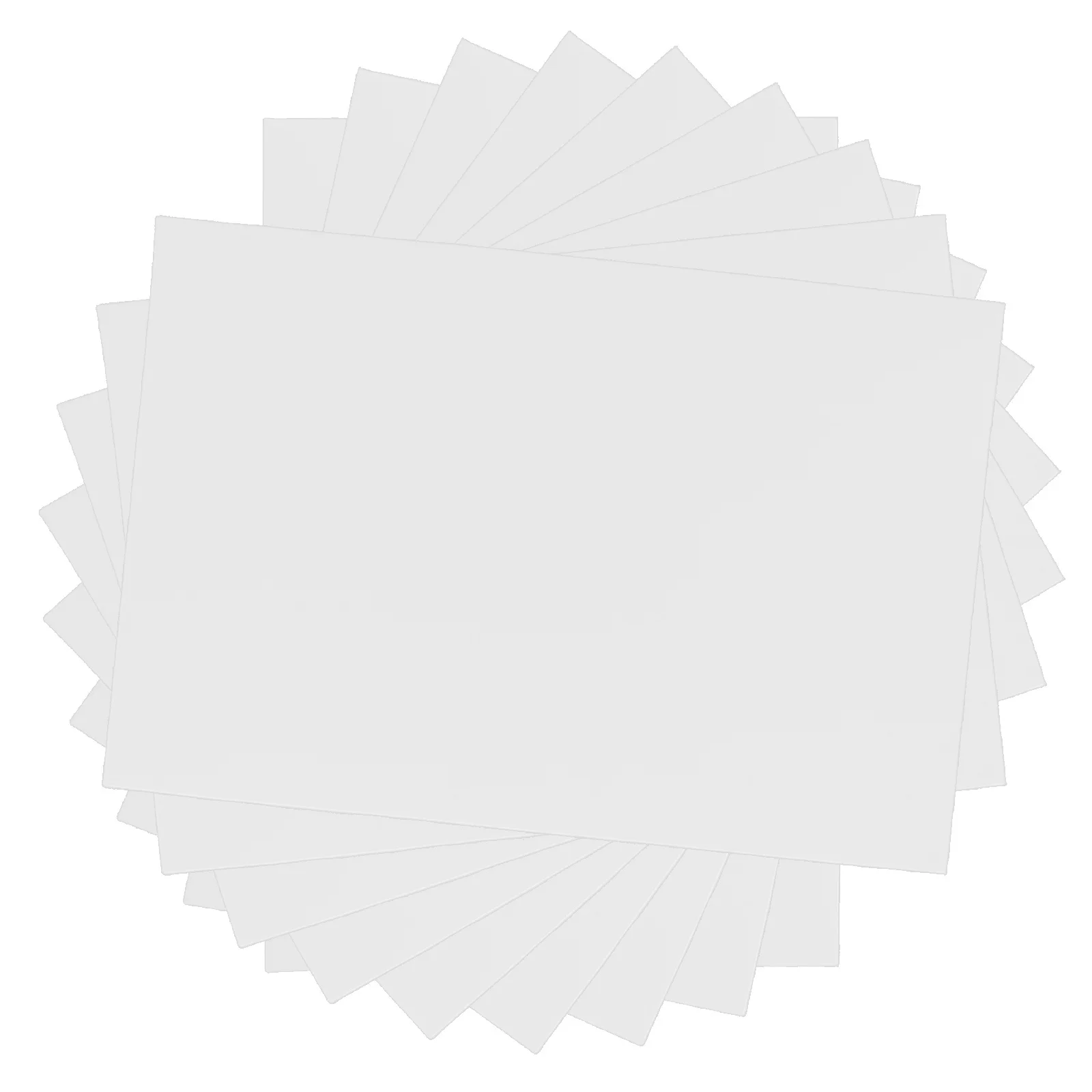 

100Pcs Transparent Frosted Document Organizer Cover Lightweight Binder Cover for Notebooks Files Sheet Music High