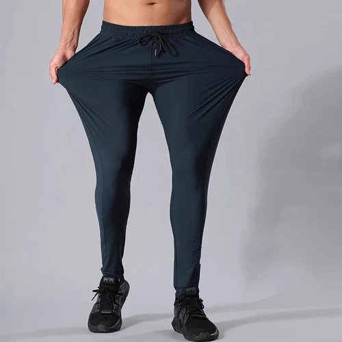 Imagen 2 del producto Joggers para hombre, pantalones informales, pantalones de entrenamiento para gimnasio, chándal, ropa informal estilo Hip Hop, pantalones de chándal para correr, ropa deportiva, pantalones de chándal para hombre