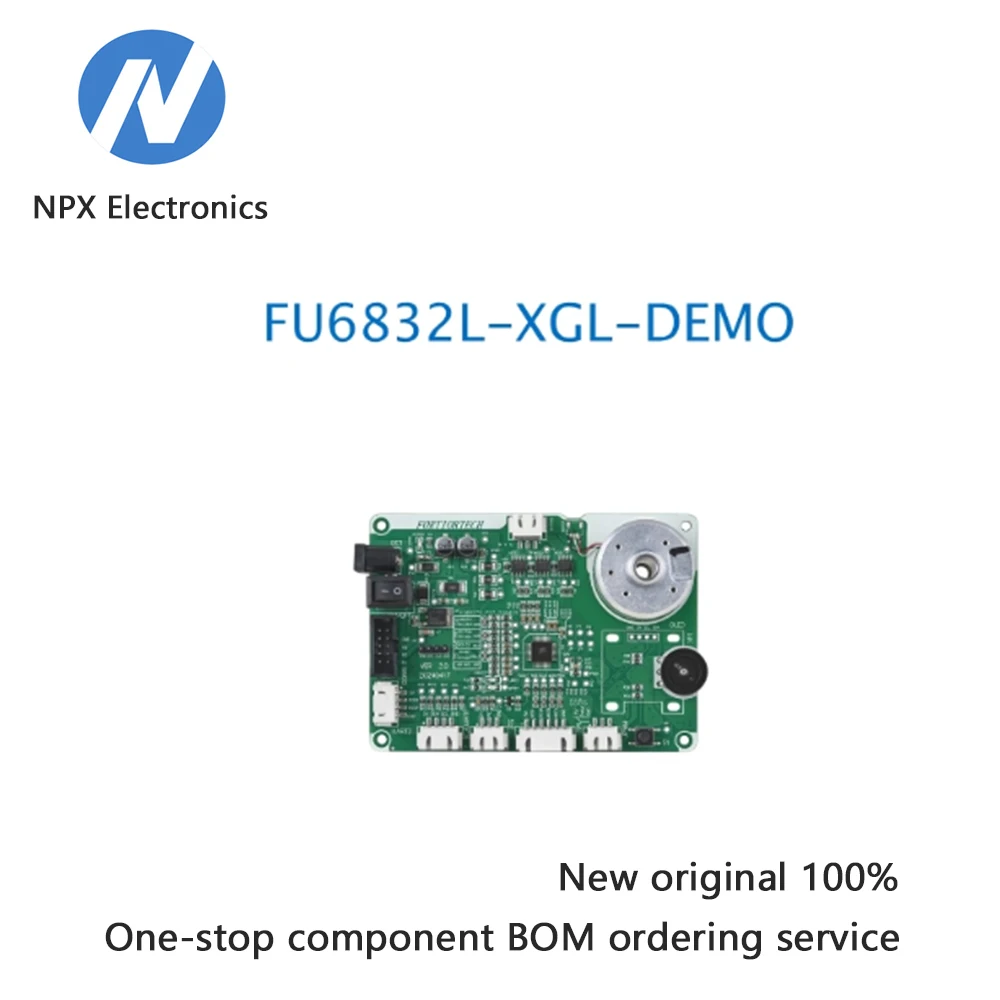 

FU6832L-XGL-DEMO - This is a small power onboard motor three-phase DEMO board of the FU68 series.