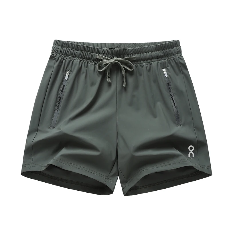 Plones Cortos Deportivos de Secado Rápido y Transpirables para Hombre, de Tres Cuartos, para Deportes al Aire Libre, Fitn...