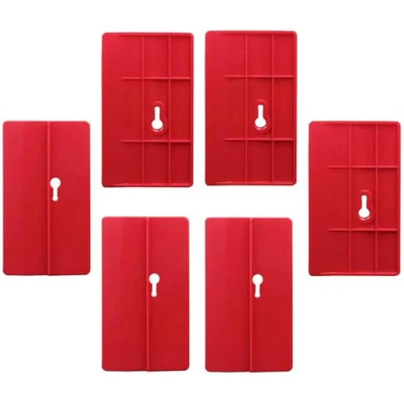 6Pcs Drywall Fitting Tool Plasterboard Fixing Tool Positioning And Fixing, In Place, Plasterboard Fixing Gypsum Plate-AT64