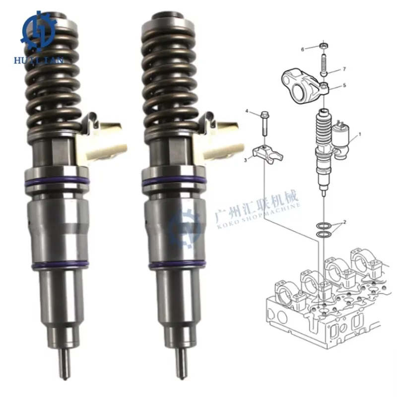 

Diesel Engine D12D D12C 3116 3114 Common Rail Fuel Injector VOE22172535 VOE20440388 For EC460 EC360B EC330B Excavator Spare Part