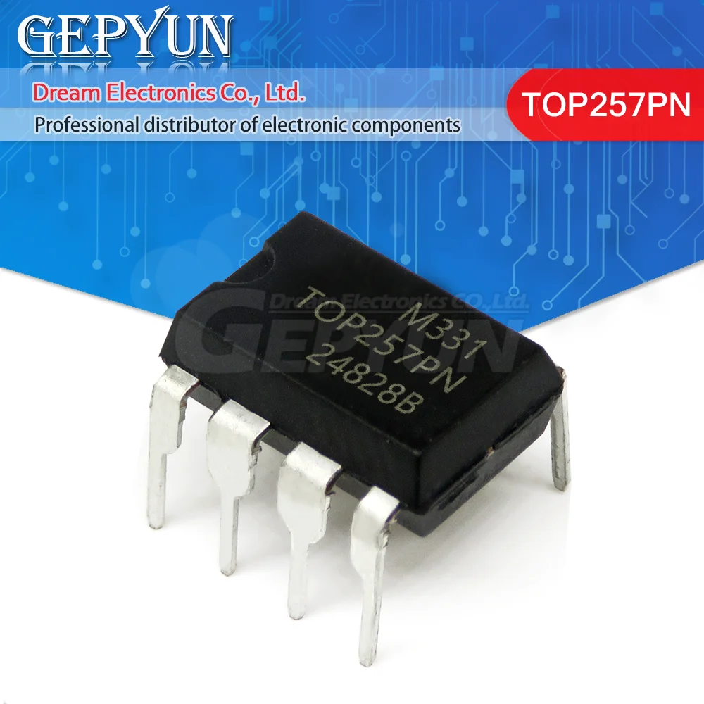 5Pcs TOP255PN Dip-7 Lcd TOP253PN Dip-7 TOP253P Dip TOP258PN TOP256PN TOP254PN TOP209PN TOP210PFI Power Management chip In Voorraad