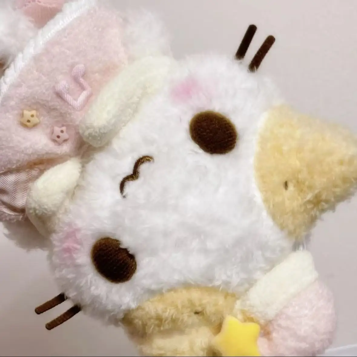 أفخم المفاتيح دمية لطيف الحلو فتاة القلب الخطمي القط دعوى ألعاب من نسيج مخملي دمية صغيرة حقيبة قلادة هريرة محشوة دمية هدية