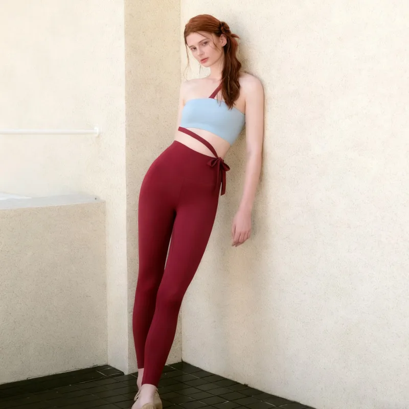 طقم يوجا مكون من قطعتين من PMWRUIN للنساء، سروال ضيق عالي الخصر، ناعم قابل للتمدد لملابس اليوغا والبيلاتيس والرقص #5