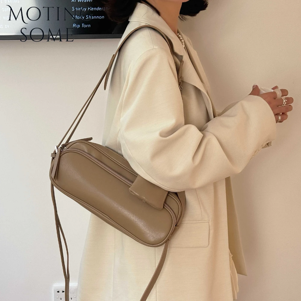 

Motingsome Spring Luxury Designer Bags 2 Pcs Set Crossbody Shoulder Handbag and Purses Fashion Messenger Saddle Satchel 2025 New