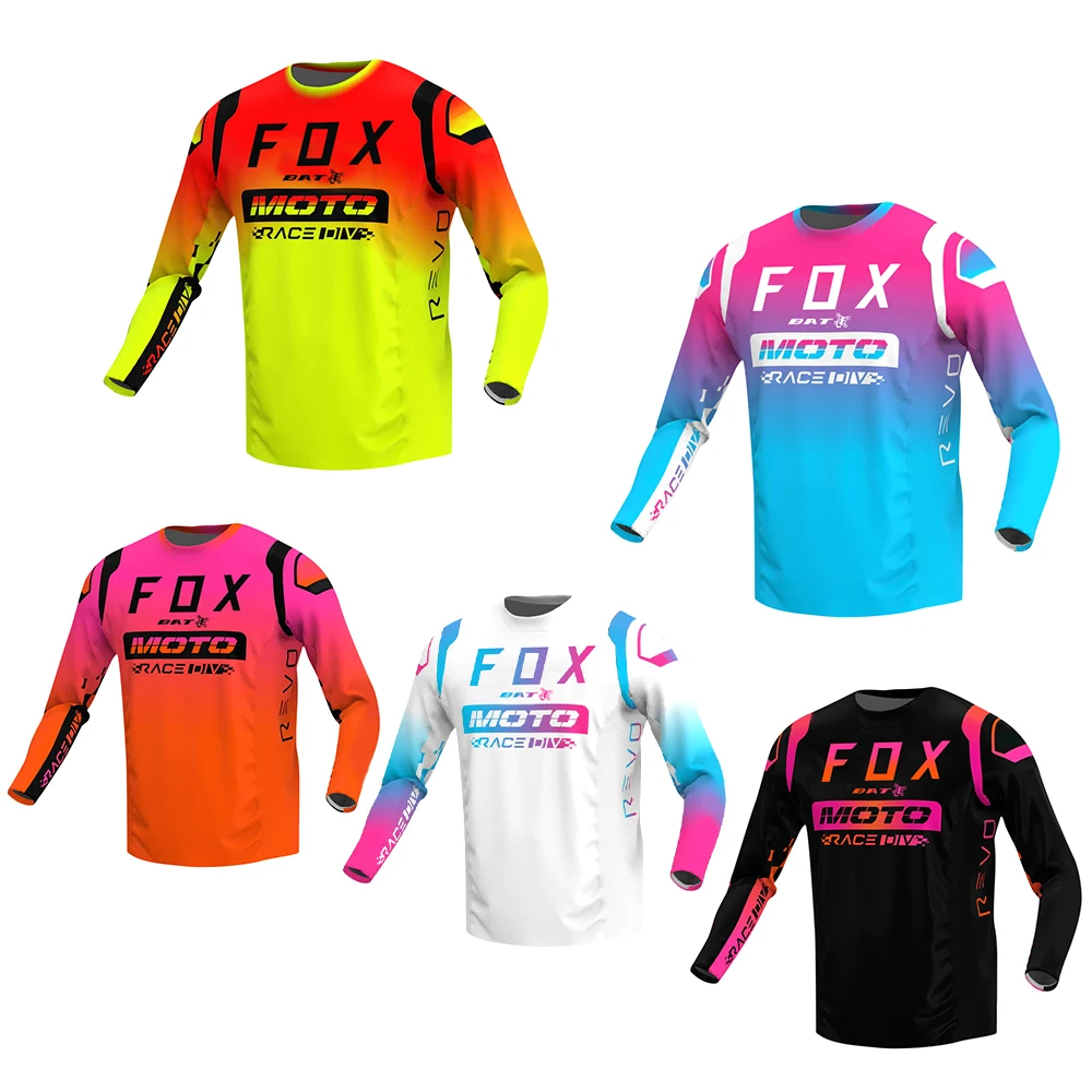 

BAT FOX Enduro MTB Jersey Downhill Shirt Offroad DH Camiseta Motorcycle T-Shirt Women Men Motocross Sportwear Clothing