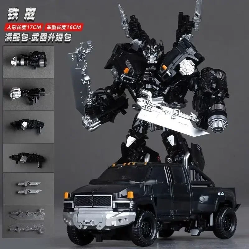 BAIWEI Transformation Toy TW1026 Ironhide Movie SS14 KO Iron Skin Weapon Expert Alloy Robot Model Action Doll Gift