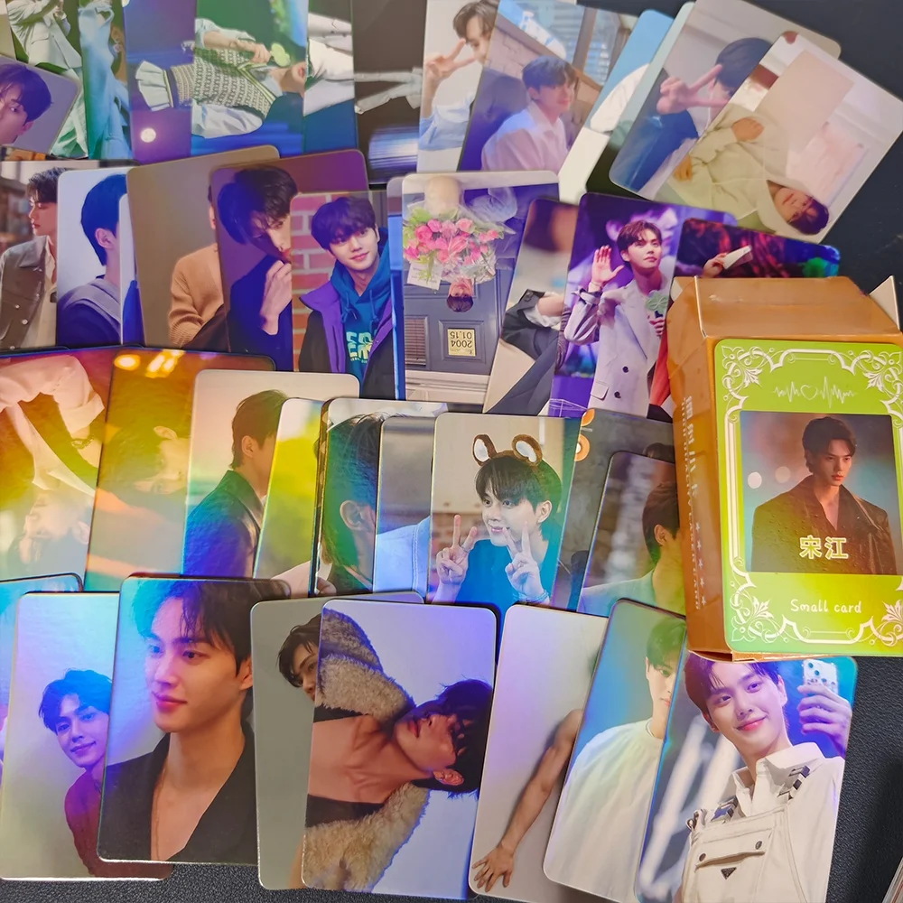 Kang Song Album Date The Devil Lomo Card Greeting Card Girl Gift Postcard Photo 55pcs/set Greeting Card Kangsong