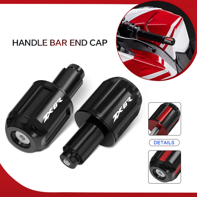 

2025 NEW Handle Protection Grip For ZX-6R ZX-10R ZX-25R Motorcycle Handle Grip Plugs Anti Silder Cover zx6r zx25r
