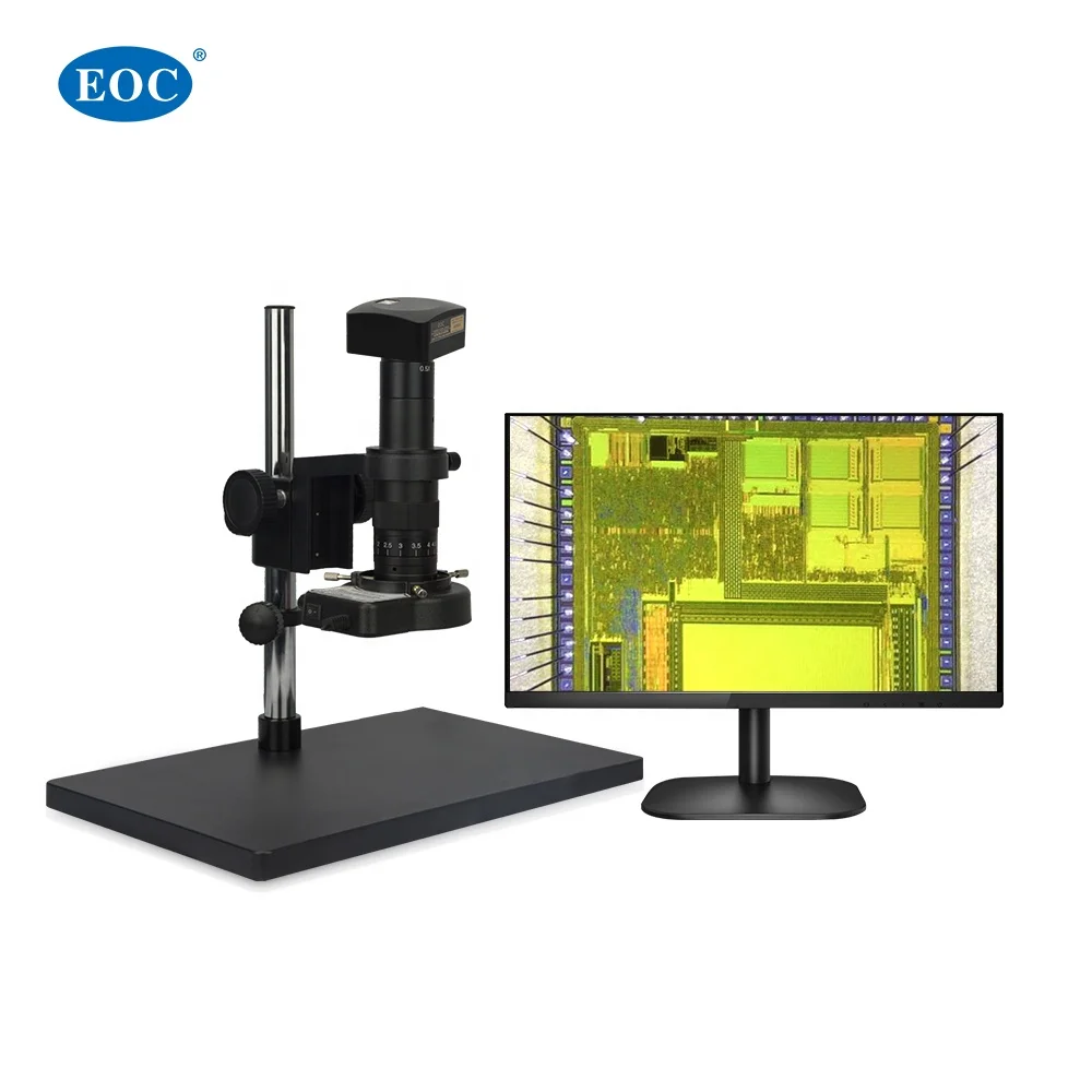 PC Connect Measuring Hd Imaging Camera Pcb Usb Lcd Digital Microscope with Lcd Screen for Electronics Mobile Repair