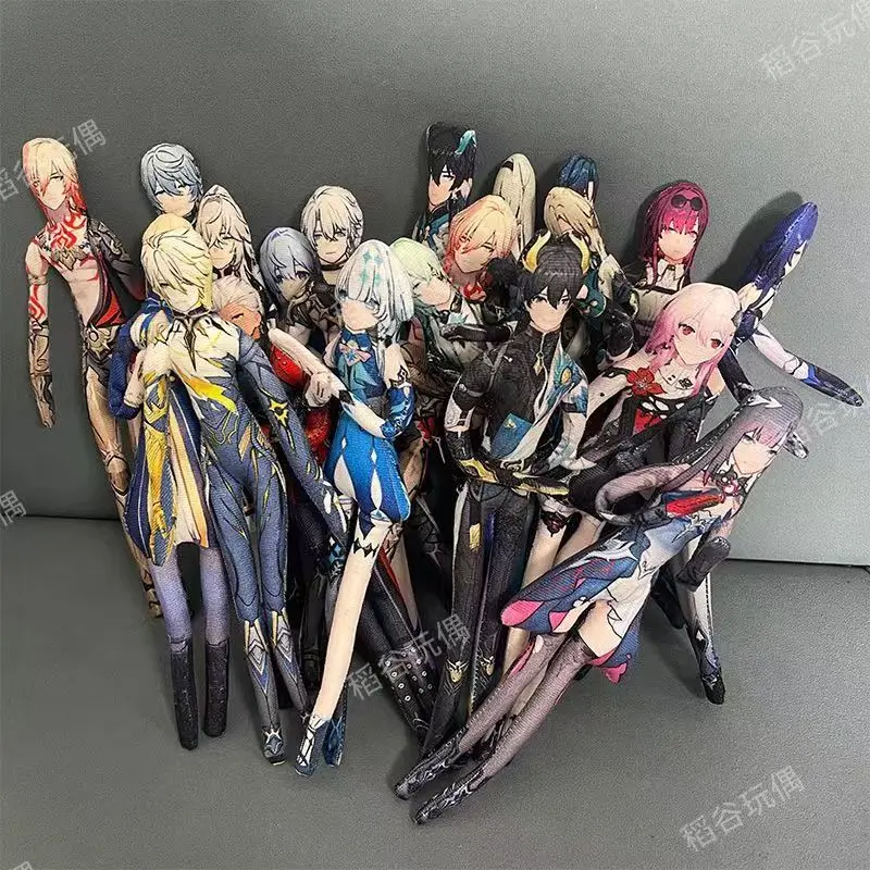 Image of Neue 28cm Honkai: Star Rail Academy Anime Cosplay Stoffpuppen mit Beweglichem Abstraktem Körperskelett Halloween-Requisite Handgefertigt