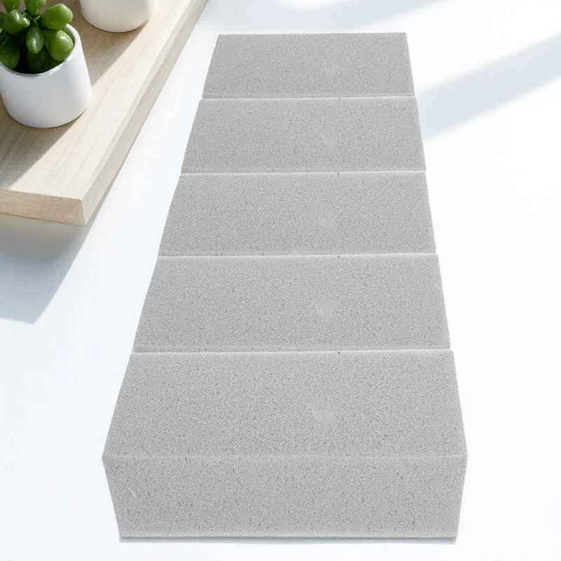 

5Pcs Dry Flower Mud Floral Foam High Density DIY Flower Arrangement Block Florist Supplies Foam Board Professional Packing Liner