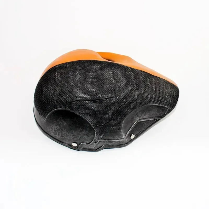 DY20Assassino Deathstroke Maschera Integrale Resina Terminator Slade Joseph Wilson Cosplay Masque Takerlama Arancione Deathstroke Casco