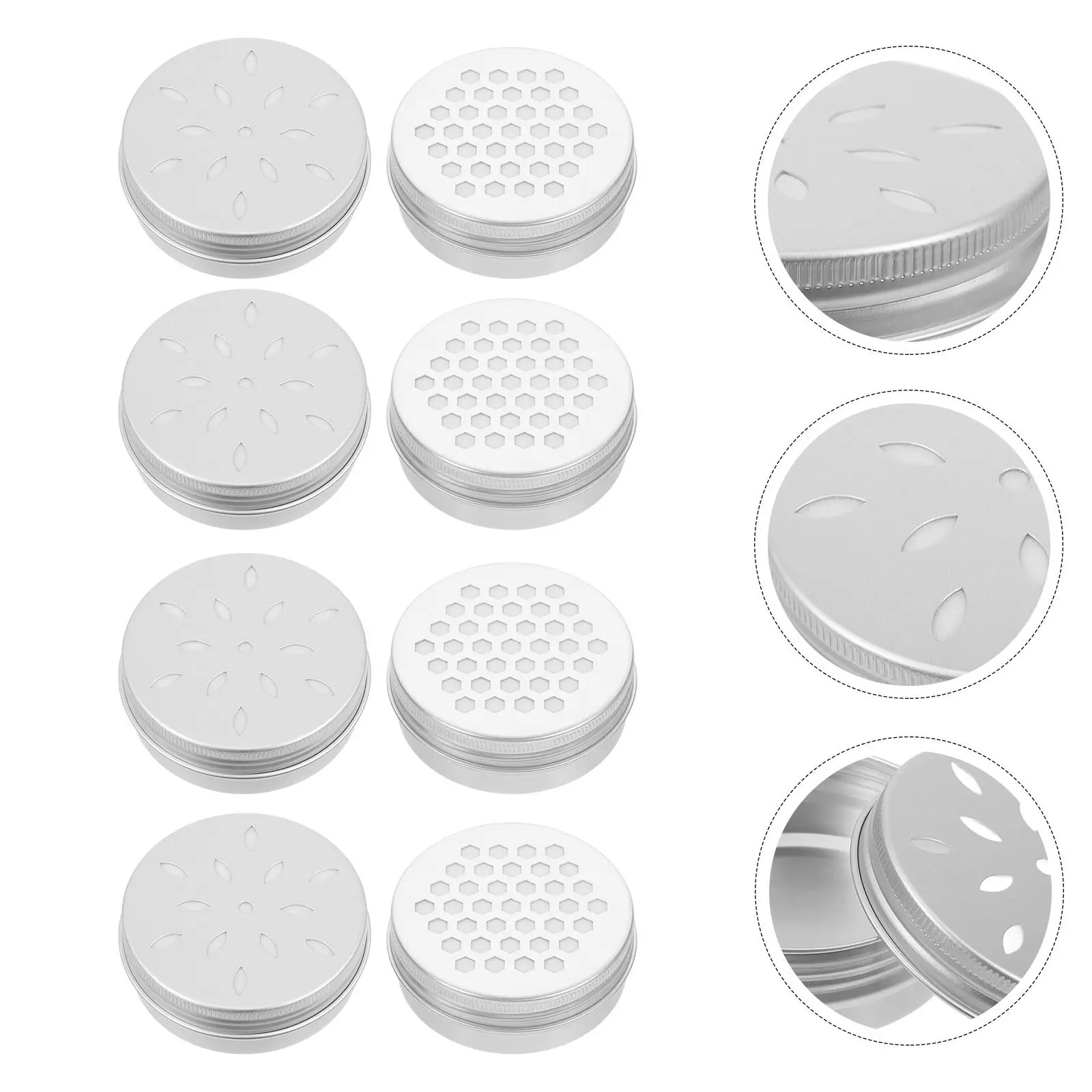 20Pcs Aluminum Dog Scentwork Tins Scent Detection Containers with Precision Odor Control for Advanced Nosework Training Indoor