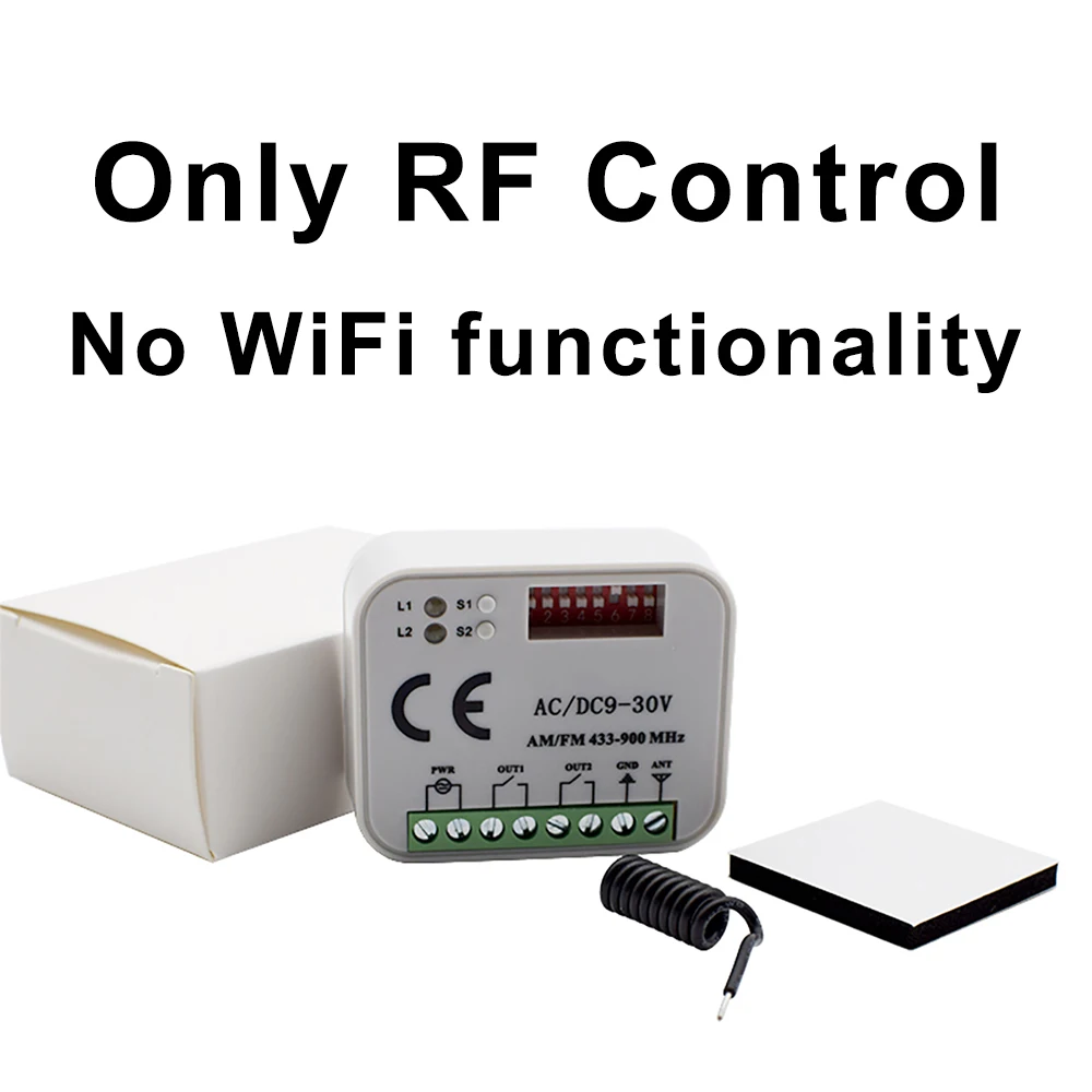 Sommer Hormann Marantec Rx Multi Switch Ac/Dc 9-30V 300Mhz-900Mhz Garagedeur Afstandsbediening Ontvanger