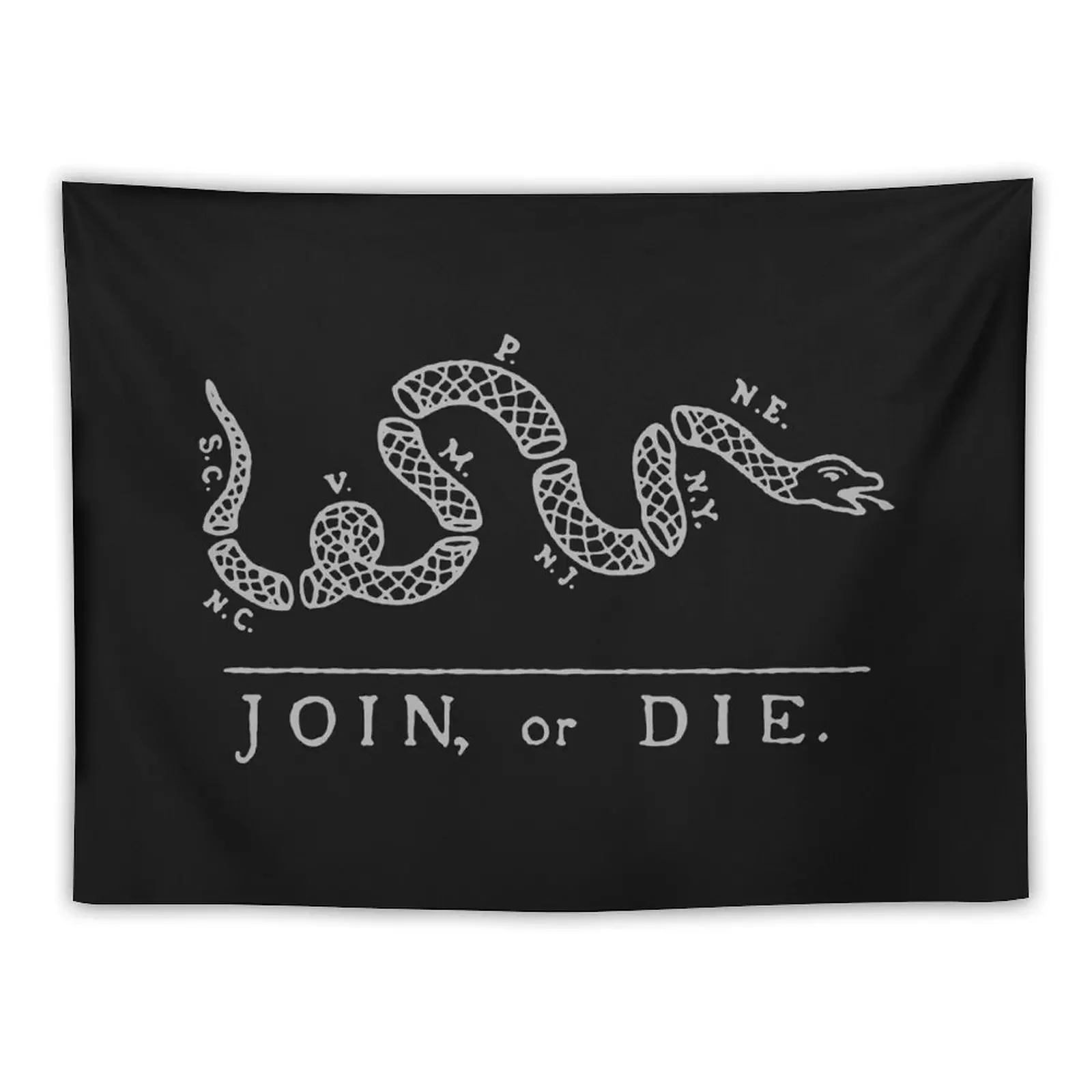 

Join, or Die. Tapestry Korean Room Decor Bedrooms Decorations Wall Deco Tapestry