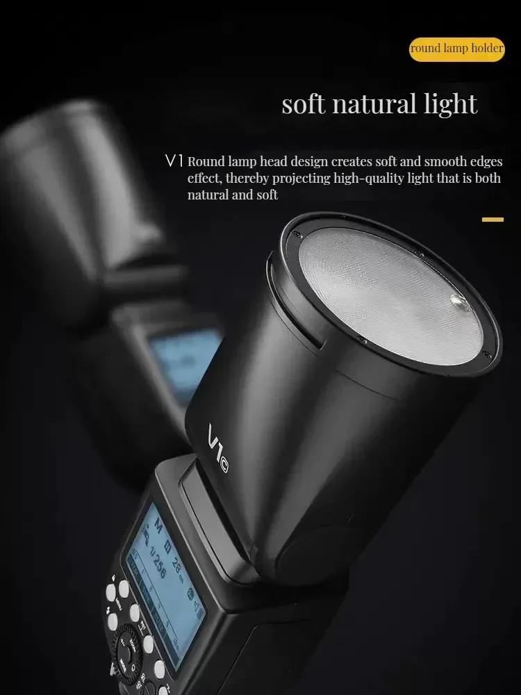 forGodox V1 V1C V1N V1S V1F V1O TTL HSS 1/8000s Speedlite Flash with Xpro Trigger for Canon Nikon  Olympus