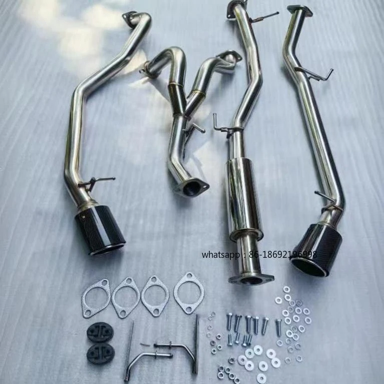 

Carbon Fiber Exhaust Pipe Is Suitable for Double Row 2023-stainless Steel Exhaust Pipe