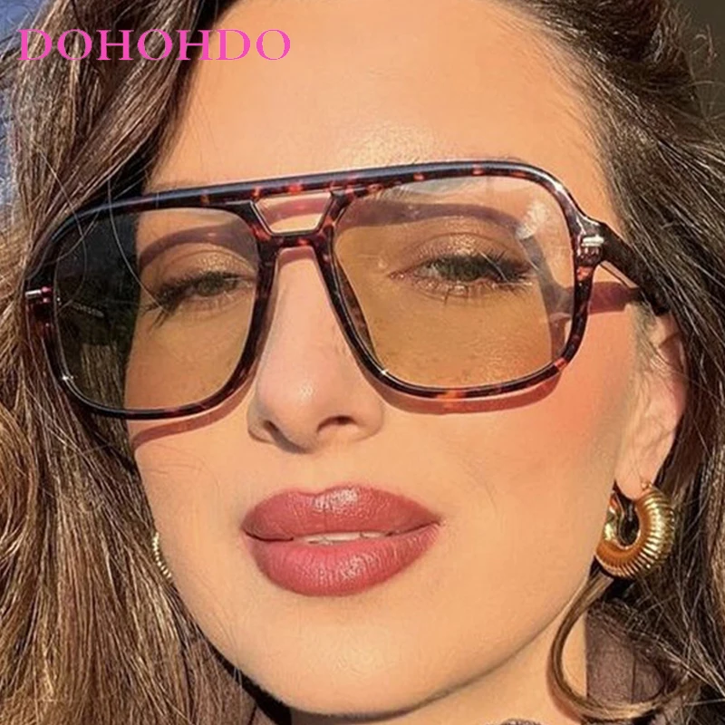 

Fashion Luxury Designer Sunglasses Women Pilot Retro Driving Sunglass Men Oversized Square Fishing Driving Shades Eyewear UV400