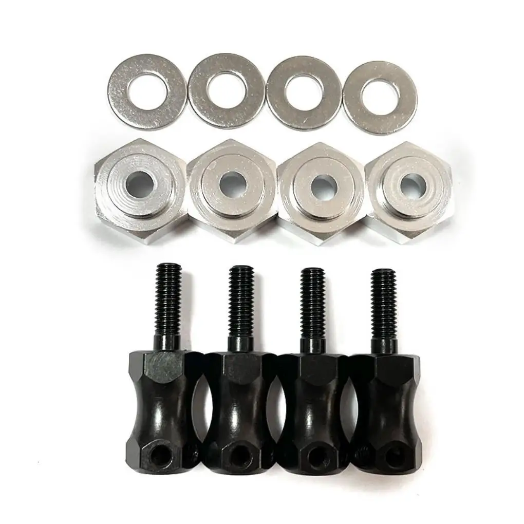 Aluminium Sterke Wiel Hex Mount Voor 1/10 Losi Baja Rey 4wd Rc Auto Deel Rc Auto Accessoires Vervangende Onderdelen