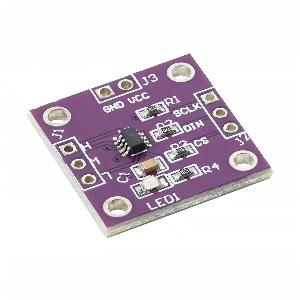 TPL0501 Digital Potentiometer Module 100K Adjustable SPI Interface for Bridge Balance Sensor Single Channel