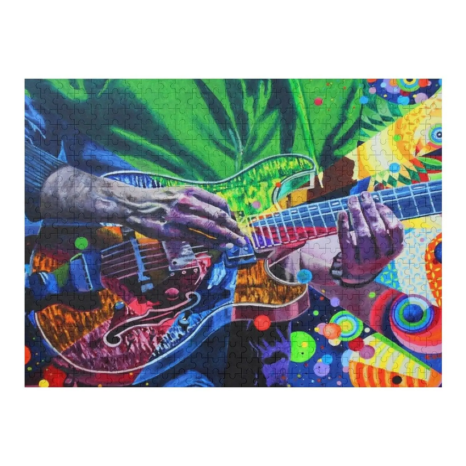 

Trey Anastasio 4 - Design 1 Jigsaw Puzzle Custom With Photo Custom Wooden Name Puzzle