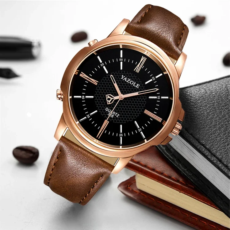 YAZOLE 남성용 쿼츠 시계, 남성 브랜드 비즈니스 클래식 스타일, 손목 시계, Reloges Man Hodinky, 신제품