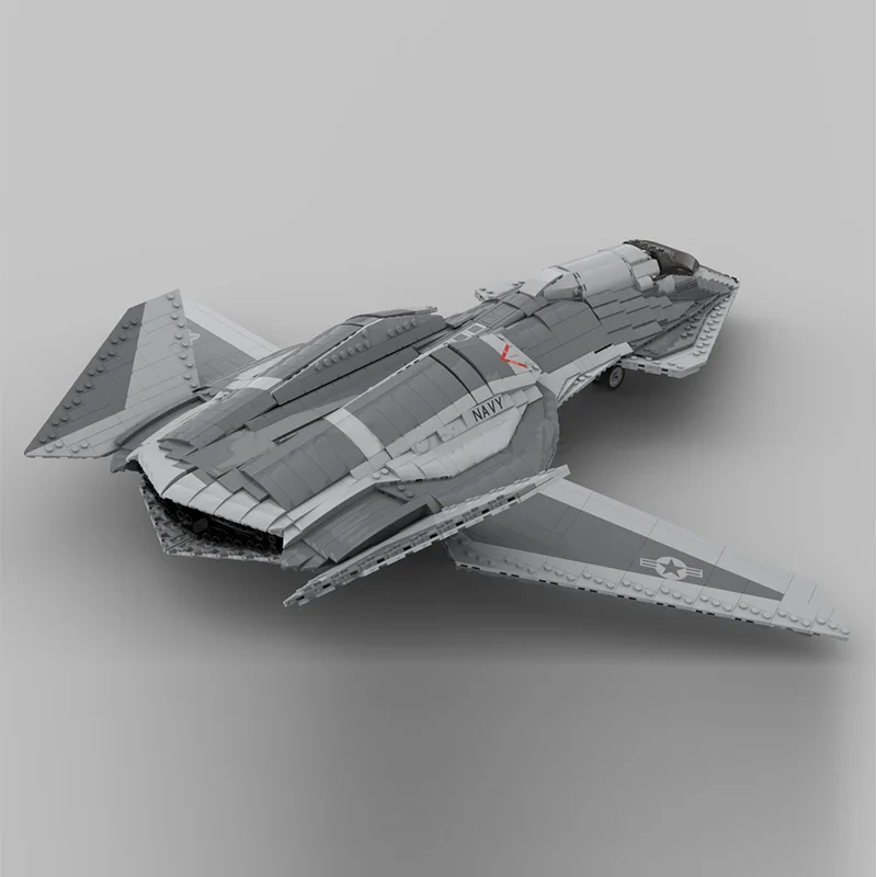โมเดลเครื่องบินรบ F/A-37 Talon ของเล่นประกอบเอง ชุดตัวต่อ MOC อุปกรณ์สงคราม เทคโนโลยีโมดูลาร์ ของขวัญสำหรับเด็ก