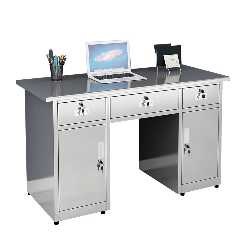 

304 stainless steel desk with drawers, workshop rectangular workbench