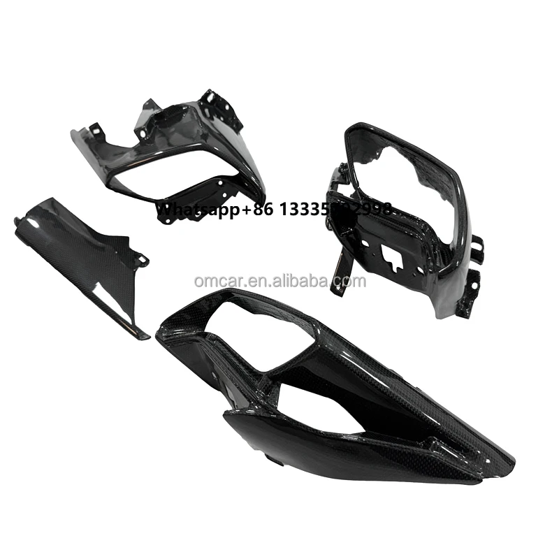 

Car Interior Accessories OEM Style Dry Carbon Fiber Automotive Interior Kits Air Conditioner Air Outlet Trim for Ferrari SF90