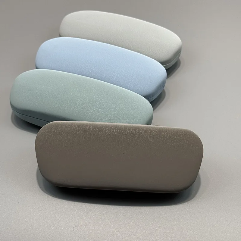 Simple Japanese-Style Fashionable High-End Hard-Shell Glasses Case, Pressure-Resistant Portable Flip-Top Glasses Storage Box