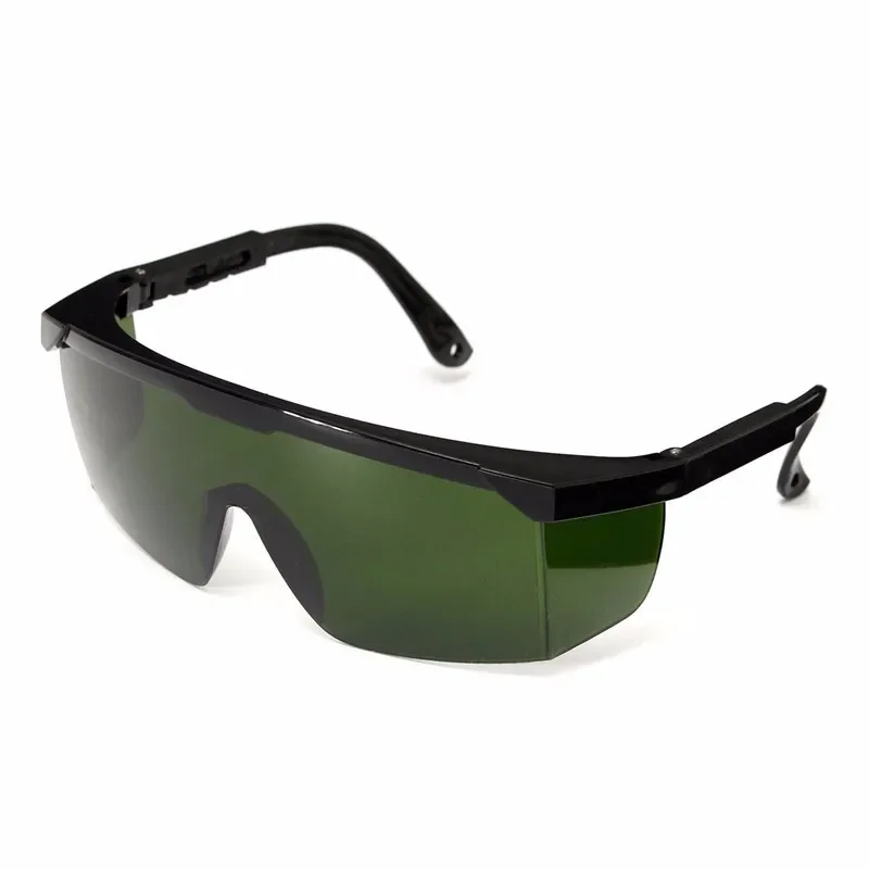 Dark Green OD4 + Laser Safety Goggles Glasses Protective Eyewear 200-540nm/532nm impact resistant laser goggles, telescopic legs