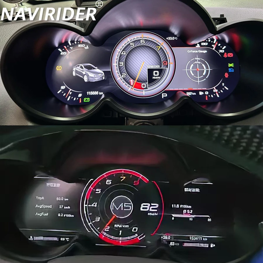 

Dashboard Cluster For Chevrolet Cruze Lacetti Classic Lacett 2009-2014 Digital LCD Instrument Panel Cockpit Speedometer Carplay