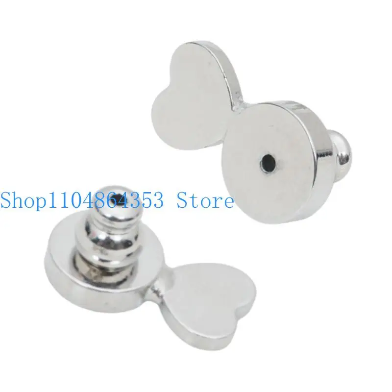 Fashion Earring Backs 1 Pair Gold Plated Lifters Droopy Ears Solution Copper Texture for Droopy Ears and Heavy Earrings