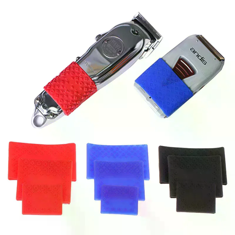 

1pc Hair Clipper Trimmer Grip Barber Grip Rubber Anti Slide Design Barber Bicycle Grips Hairdressing Silicone Decorative